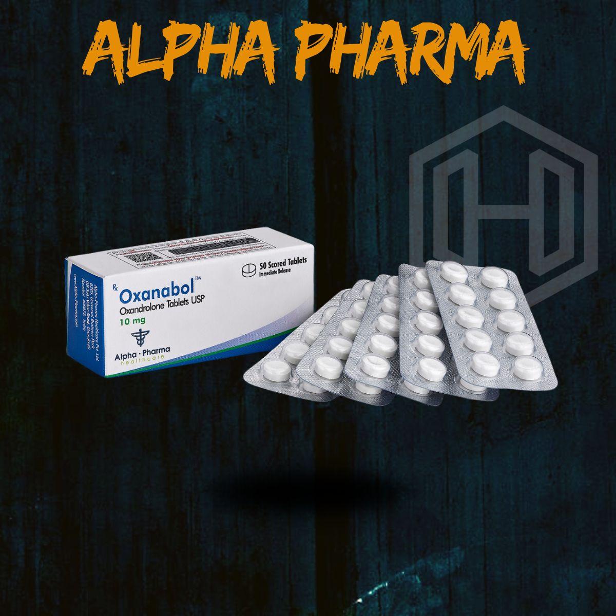 Oxandrolona 50 Tabs Alpha Pharma
