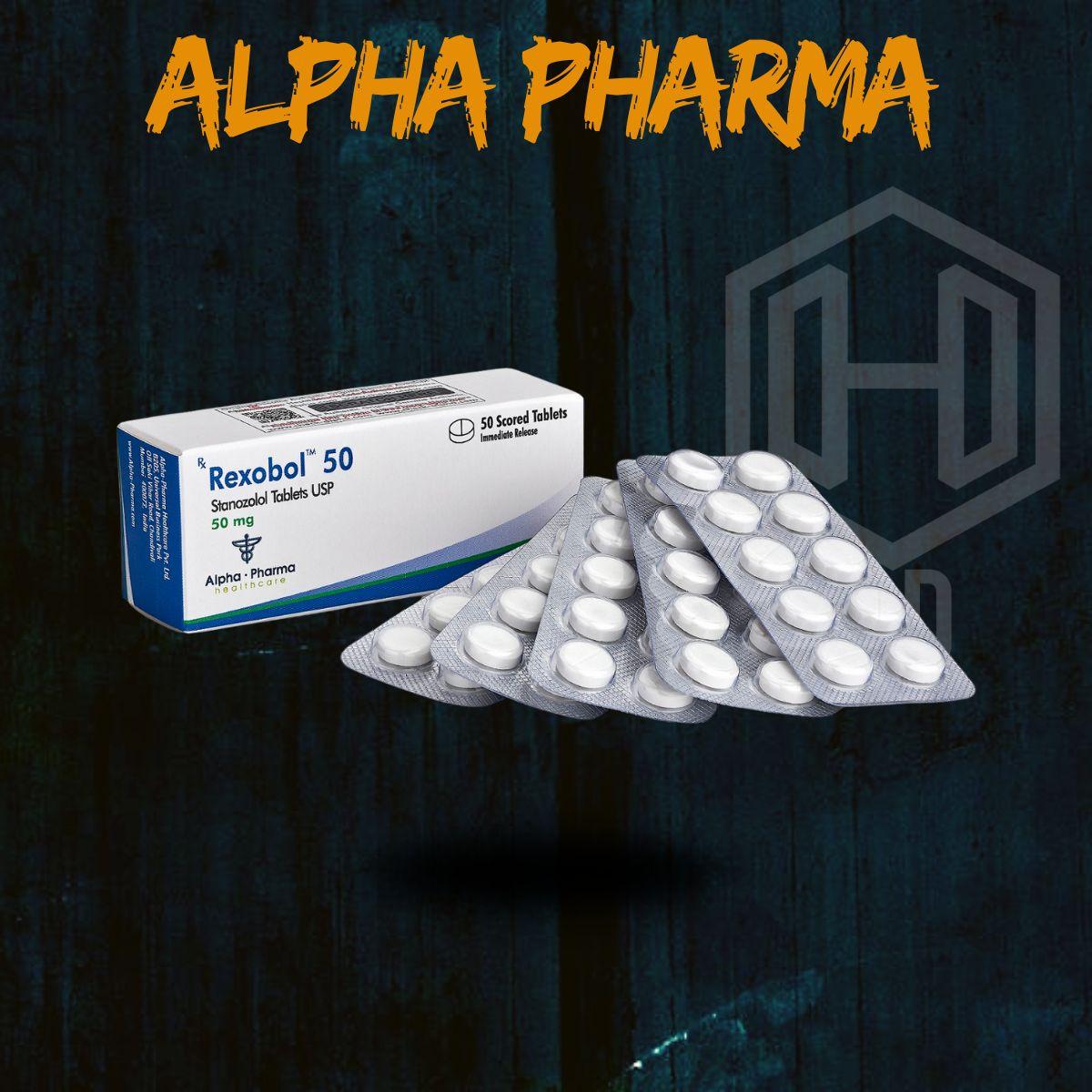 Winstrol Oral 50 Tabs Oral Alpha Pharma