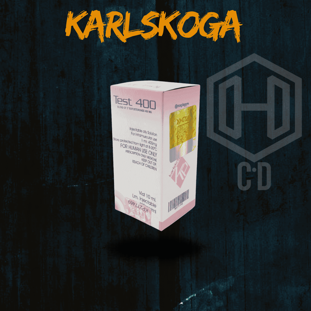 Testosterona 400 Mg Karlskoga Pharma