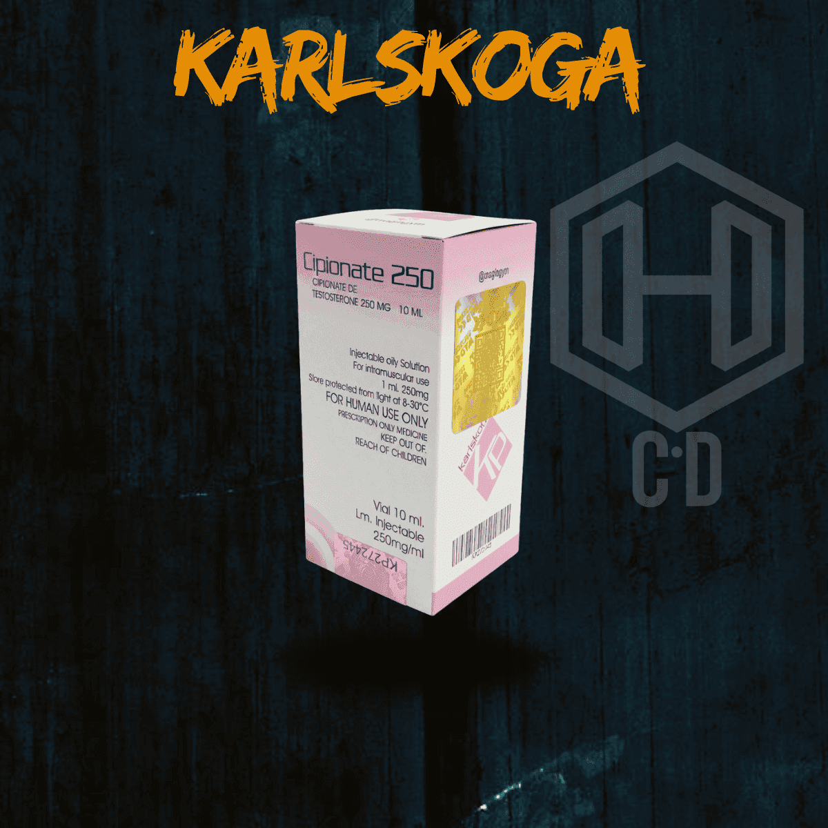 Testosterona Cipionato Karlskoga Pharma