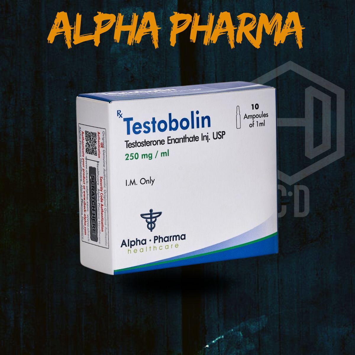 Testosterona Enantato Alpha Pharma