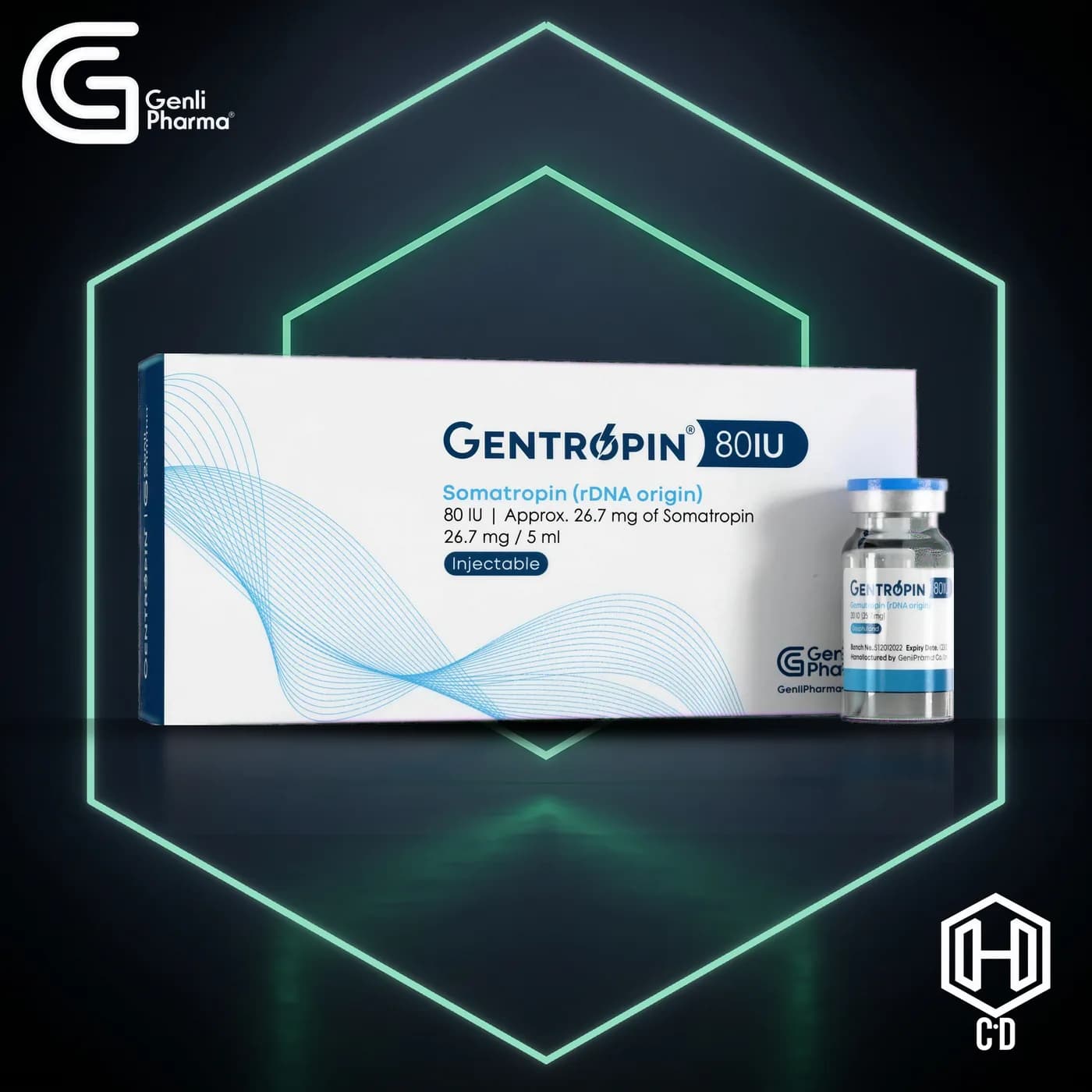 Gentropin 80 IU Genli