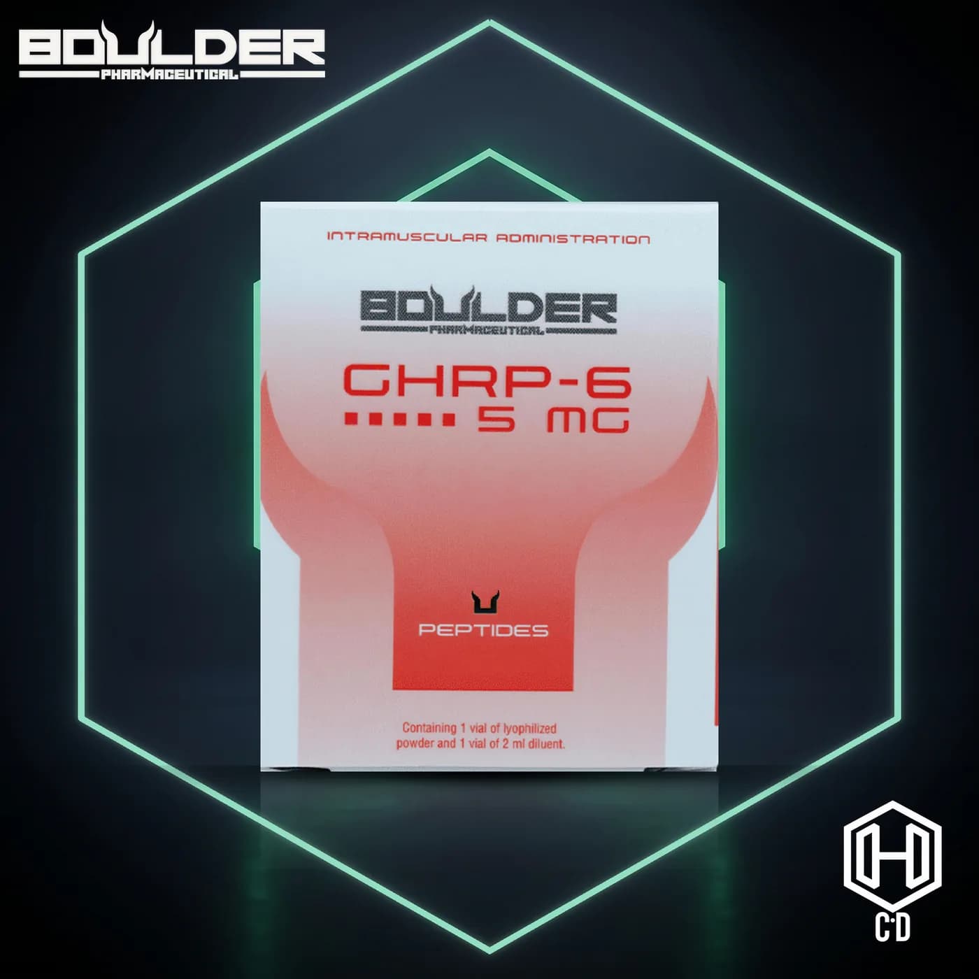 GHRP-6 5 Mg Boulder Pharma