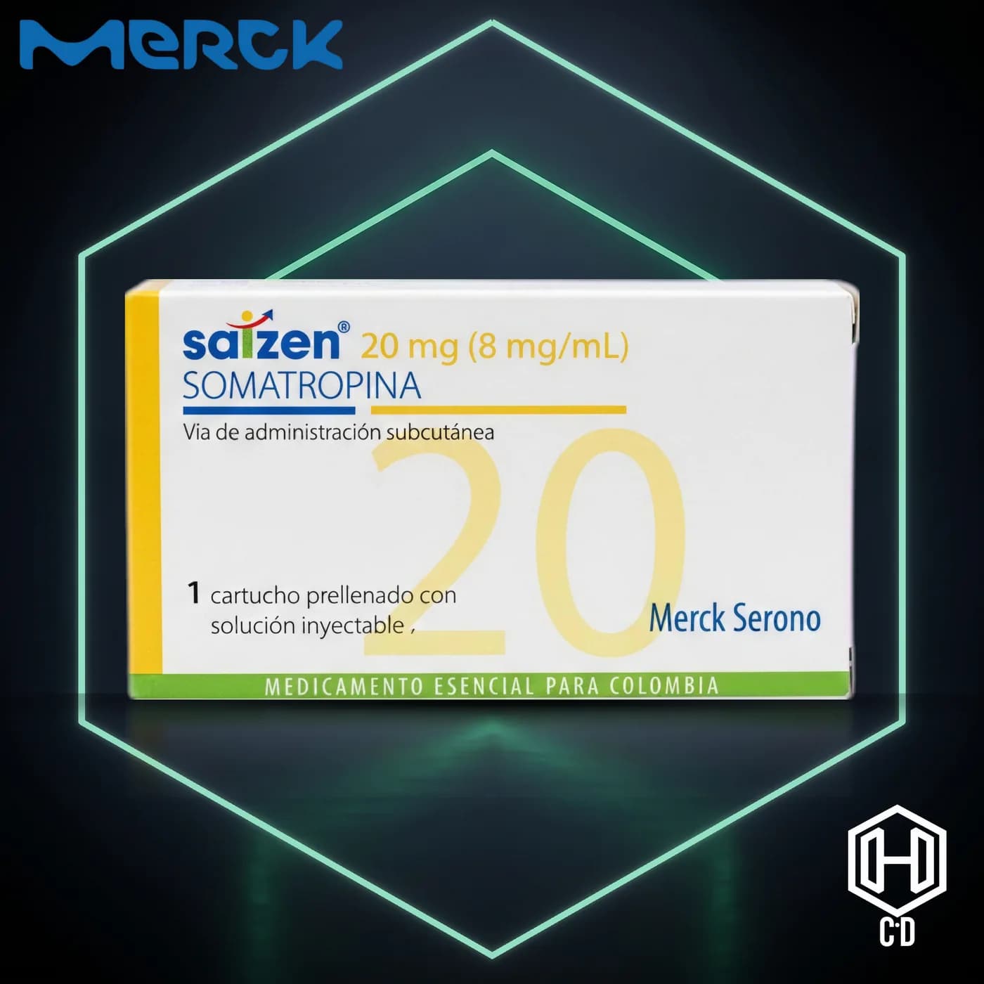 Saizen 60 IU Merck