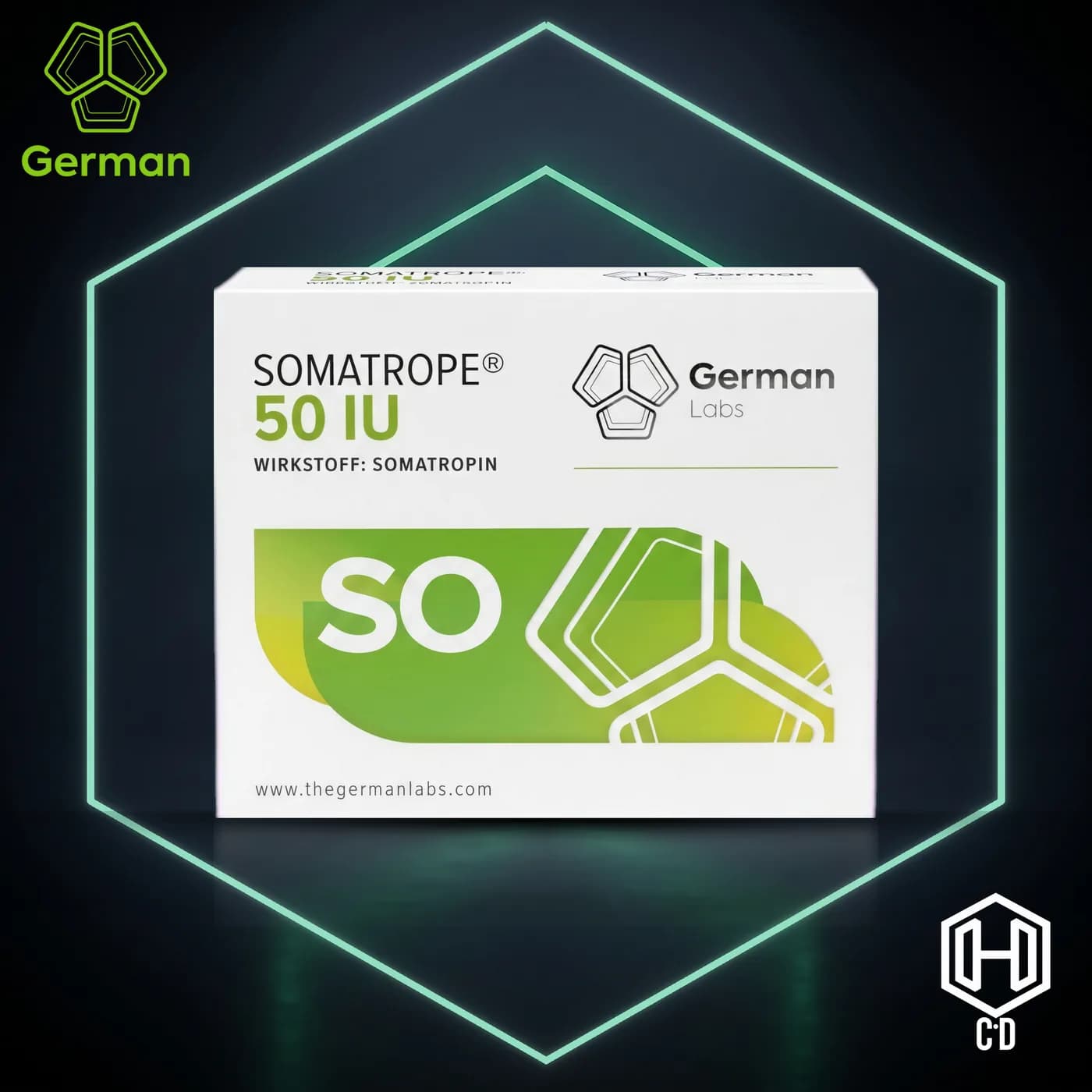 Somatrope 50 IU German Labs