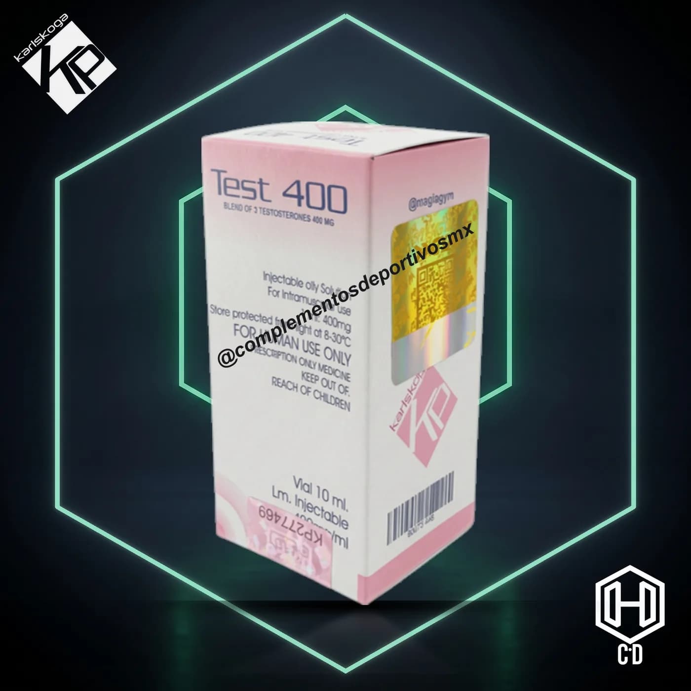 Testosterona 400 Mg Karlskoga Pharma