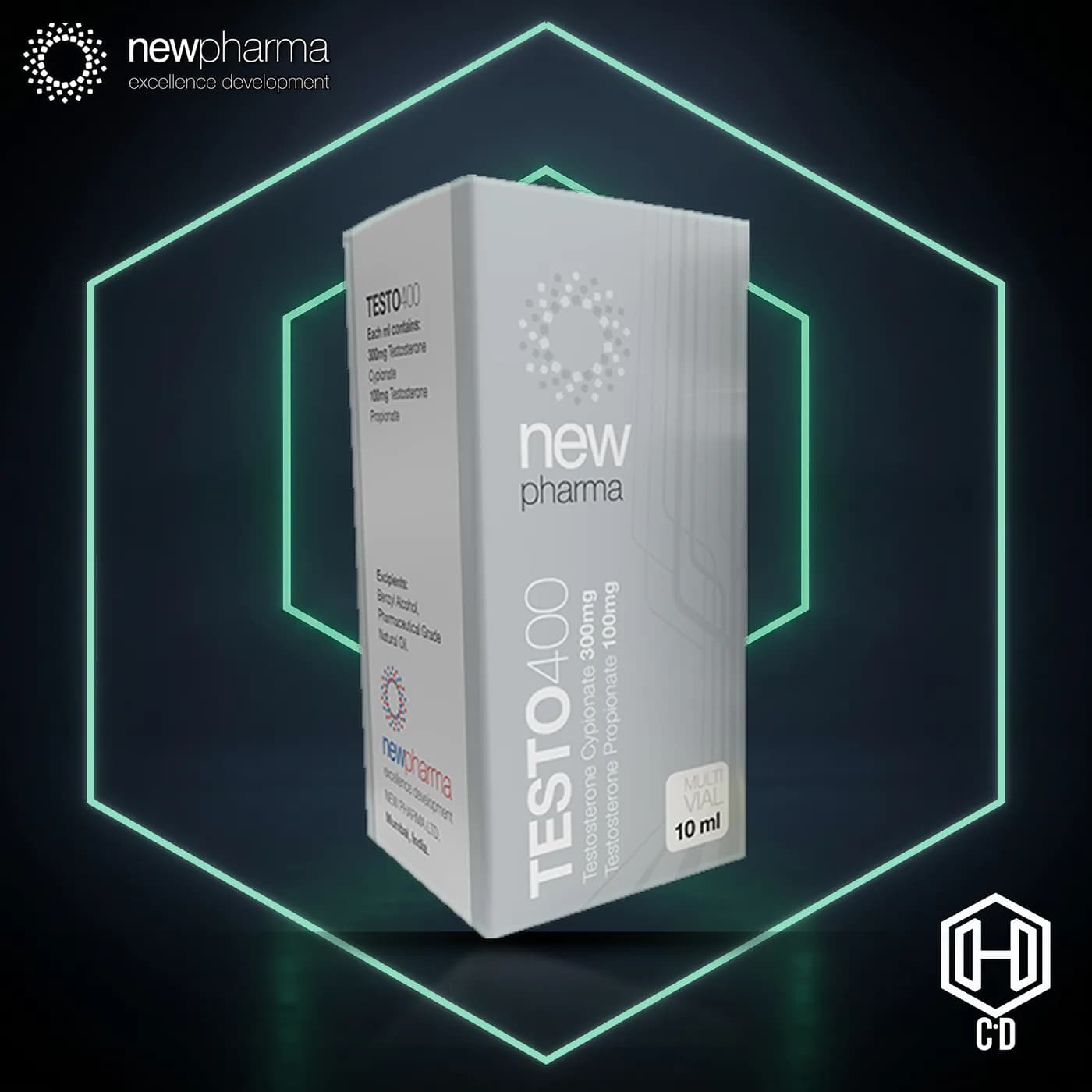 Testosterona 400 Mg New Pharma