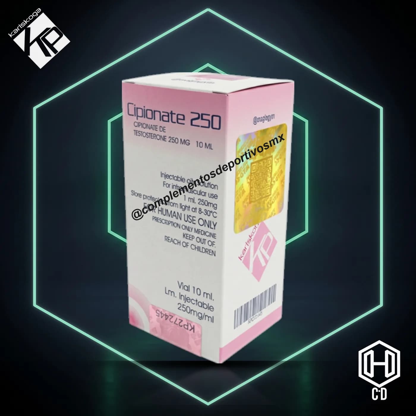 Testosterona Cipionato Karlskoga Pharma
