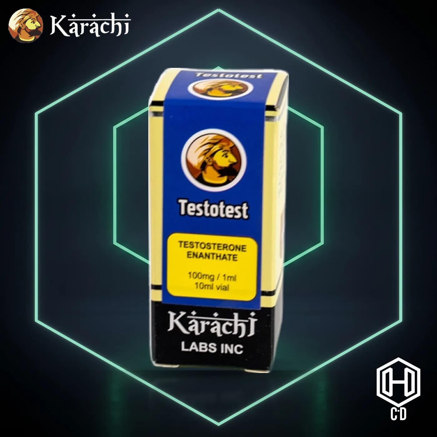 Testosterona Enantato Karachi Labs