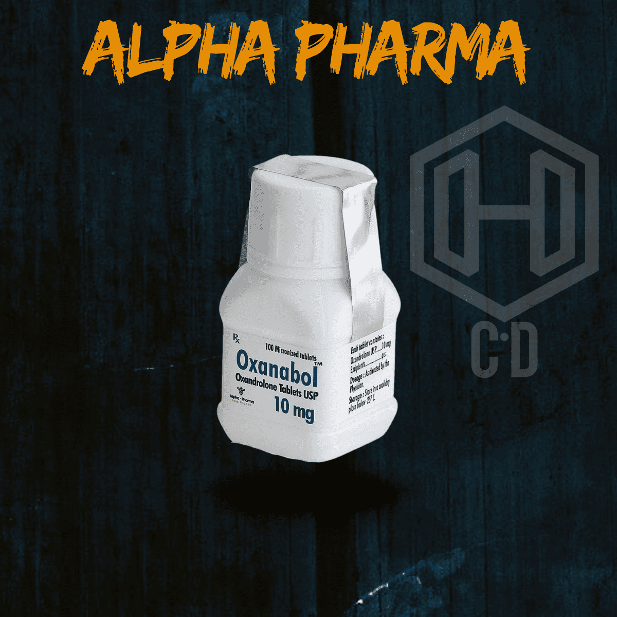 Oxandrolona 100 Tabs Alpha Pharma — Alpha Pharma