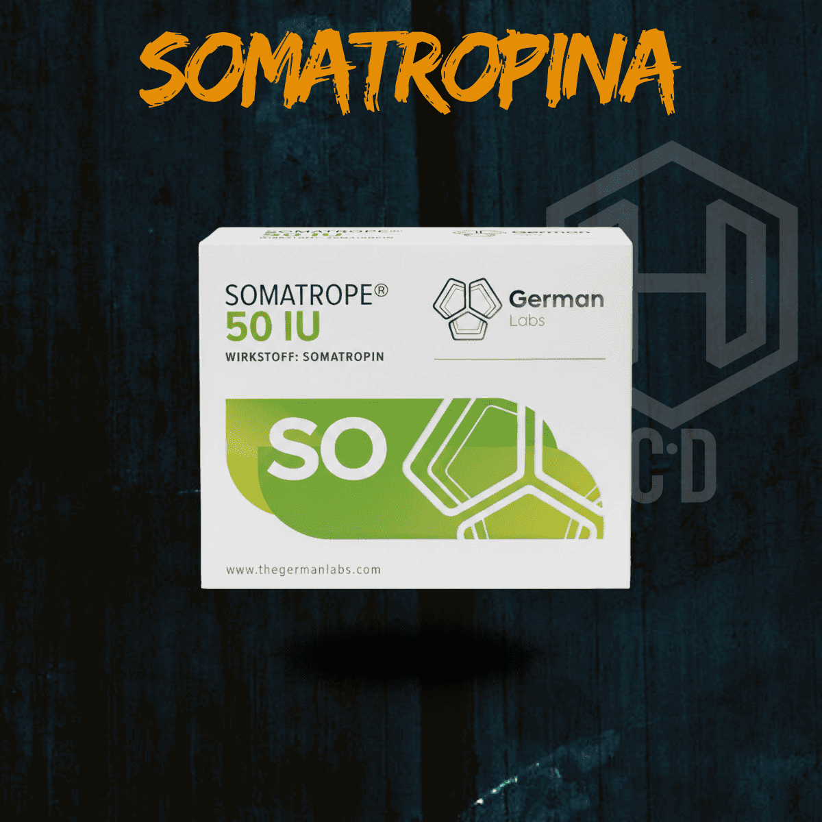 Somatrope 50 IU — German Labs