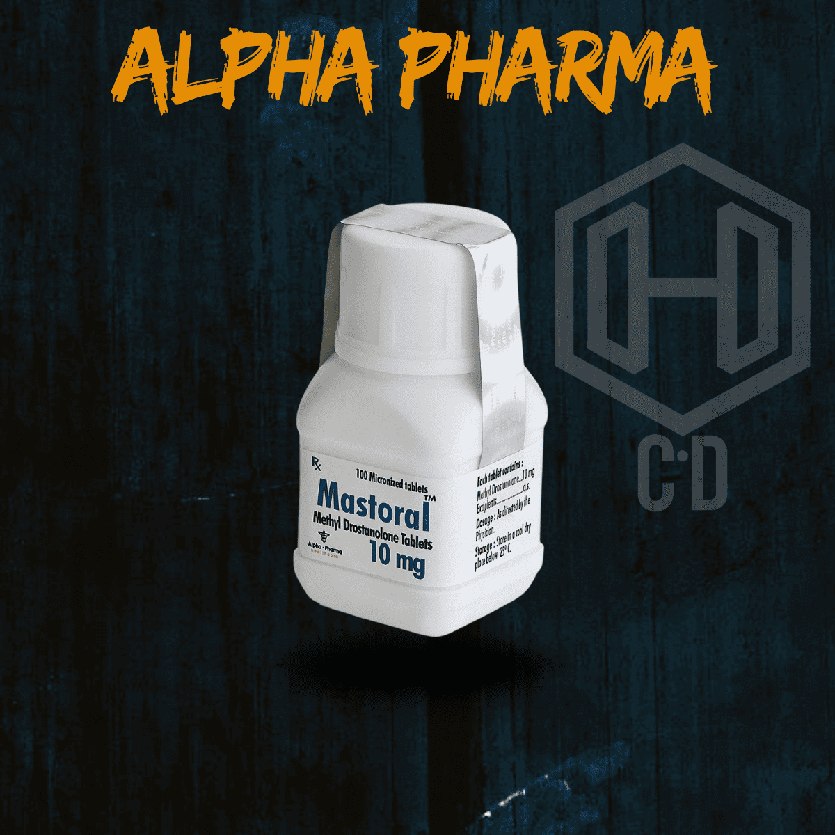 Masteron Oral 50 Tabs Alpha Pharma — Alpha Pharma