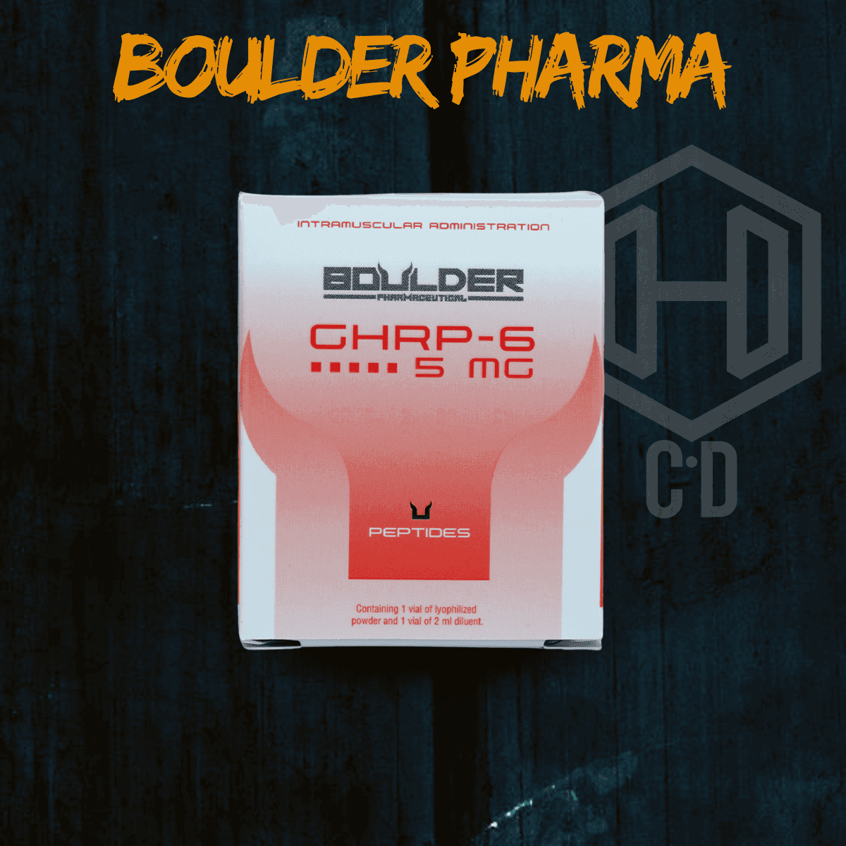 GHRP-6 5 Mg Boulder Pharma — Boulder Pharma