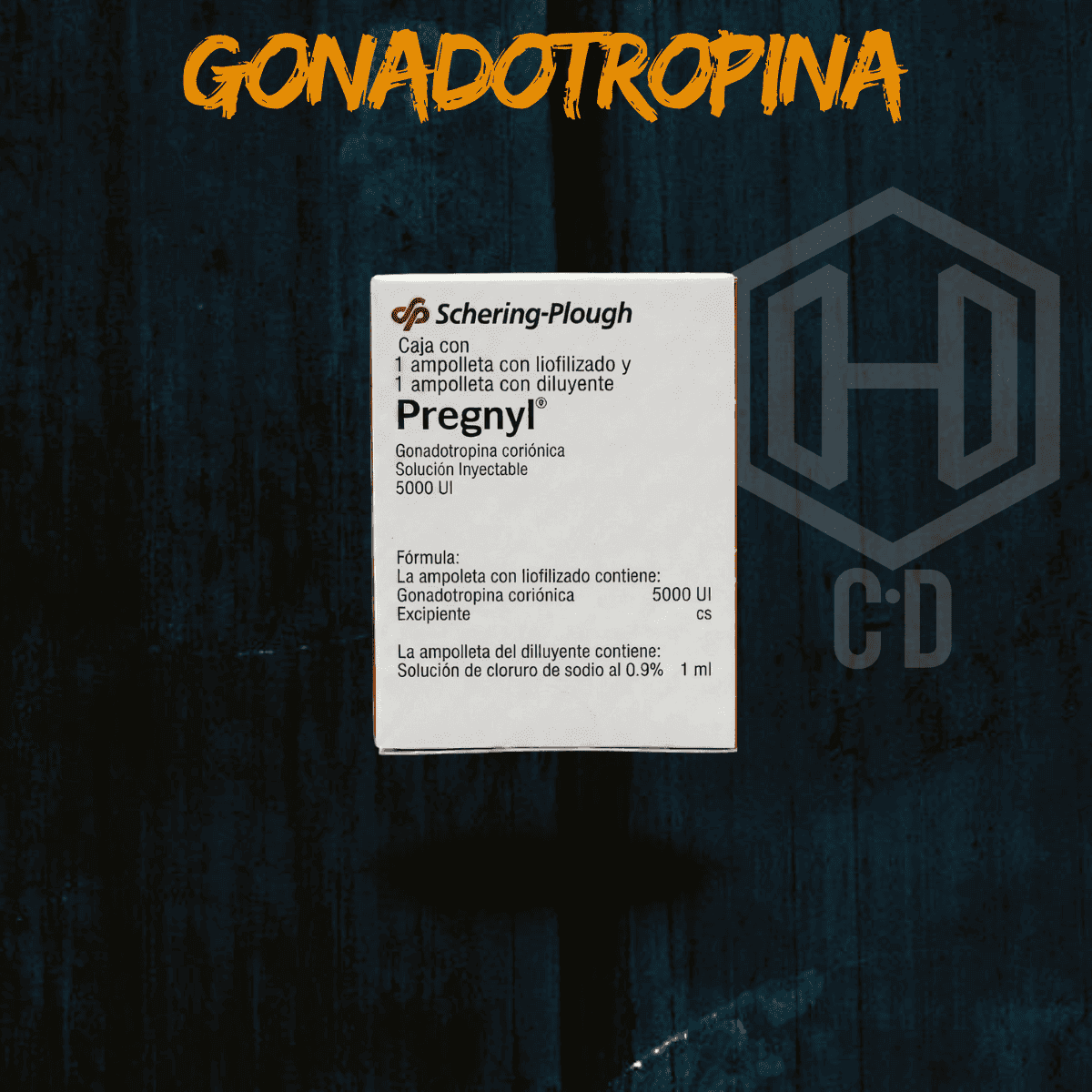 Pregnyl 5,000 IU — Schering