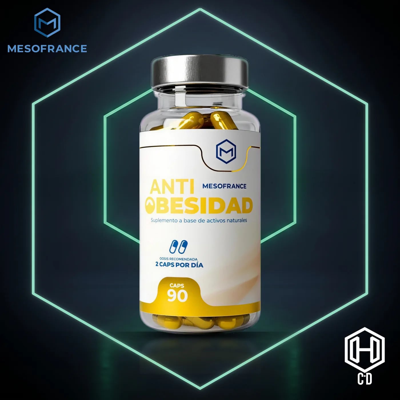 Antiobesidad Mesofrance — vista frontal