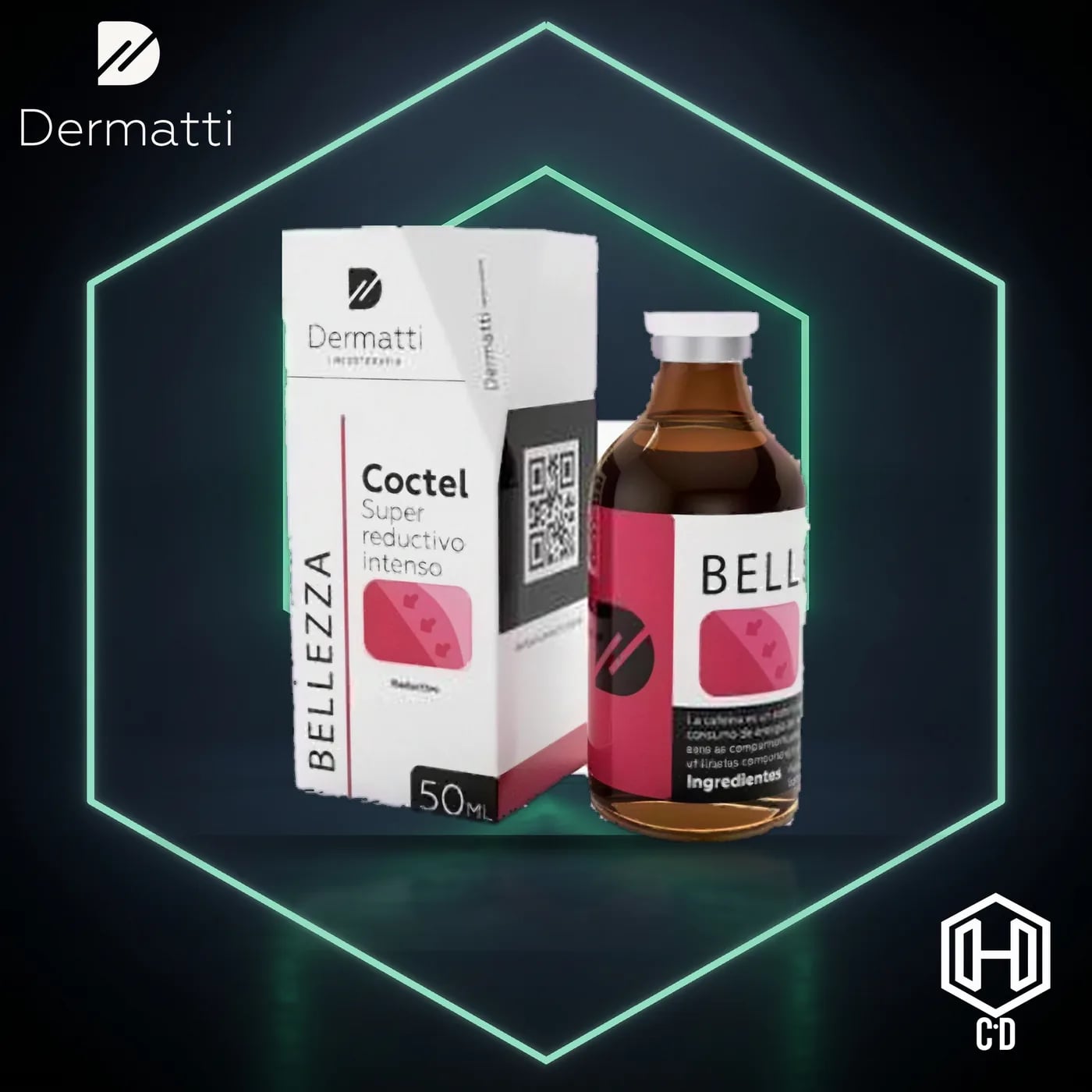 Bellezza Coctel Reductivo Intenso Dermatti — vista frontal