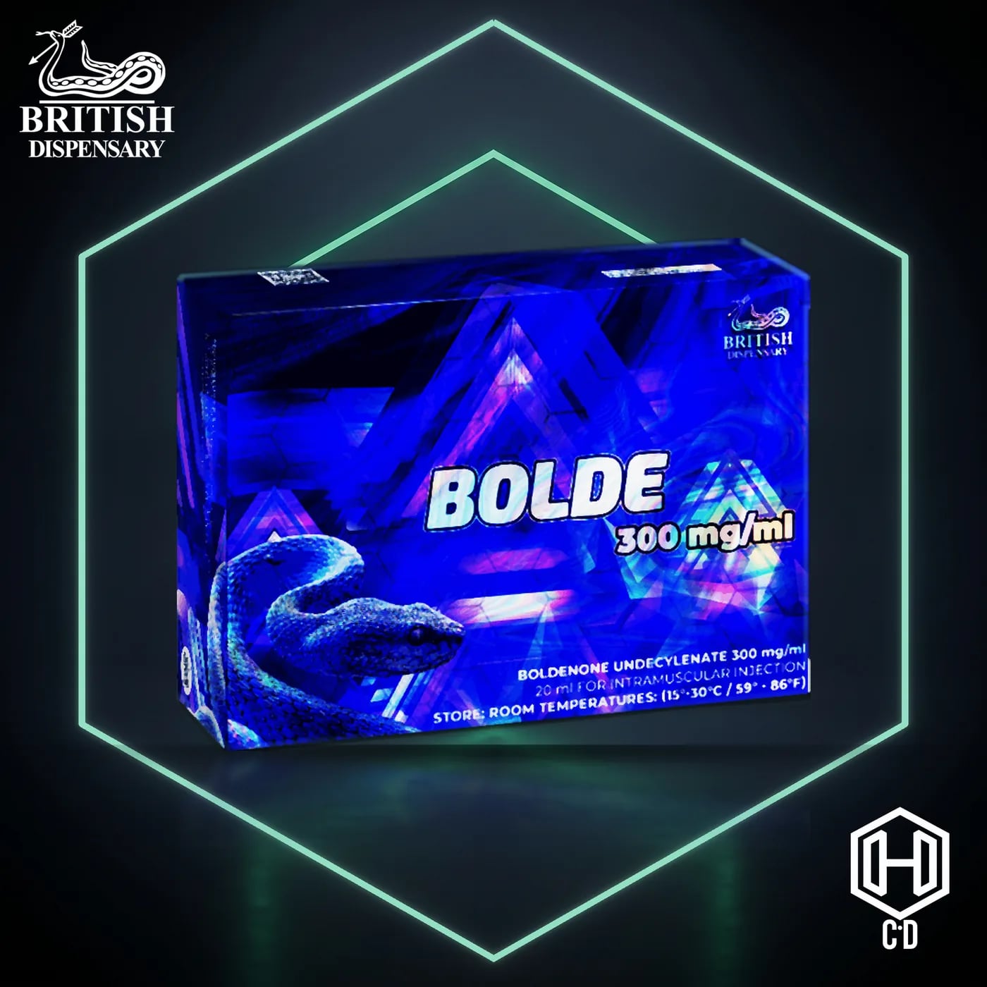 Boldenona British Dispensary — vista frontal
