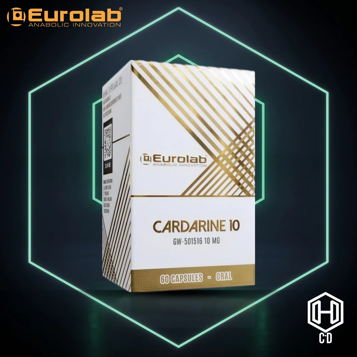 Cardarine Euro Labs — vista frontal