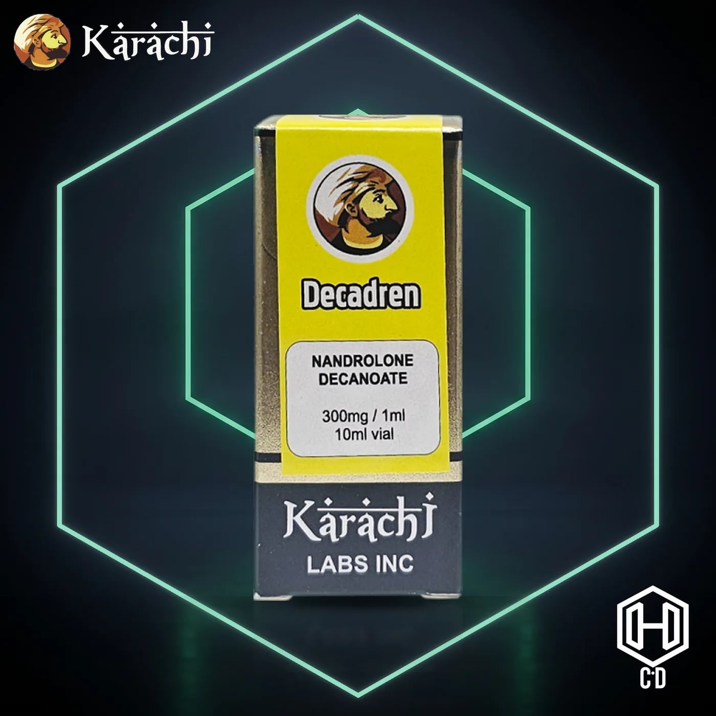 Decadurabolin Karachi Labs — vista frontal