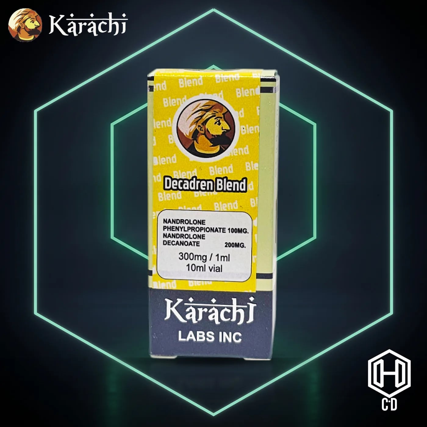 Decadurabolin Plus Karachi Labs — vista frontal