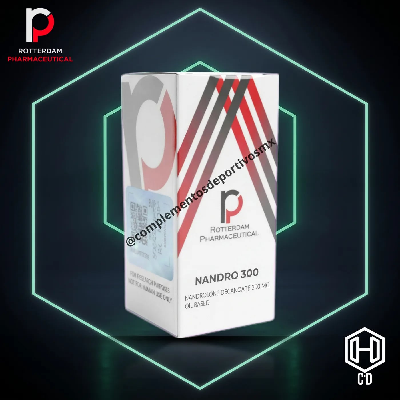 Decadurabolin Rotterdam Pharma — vista frontal