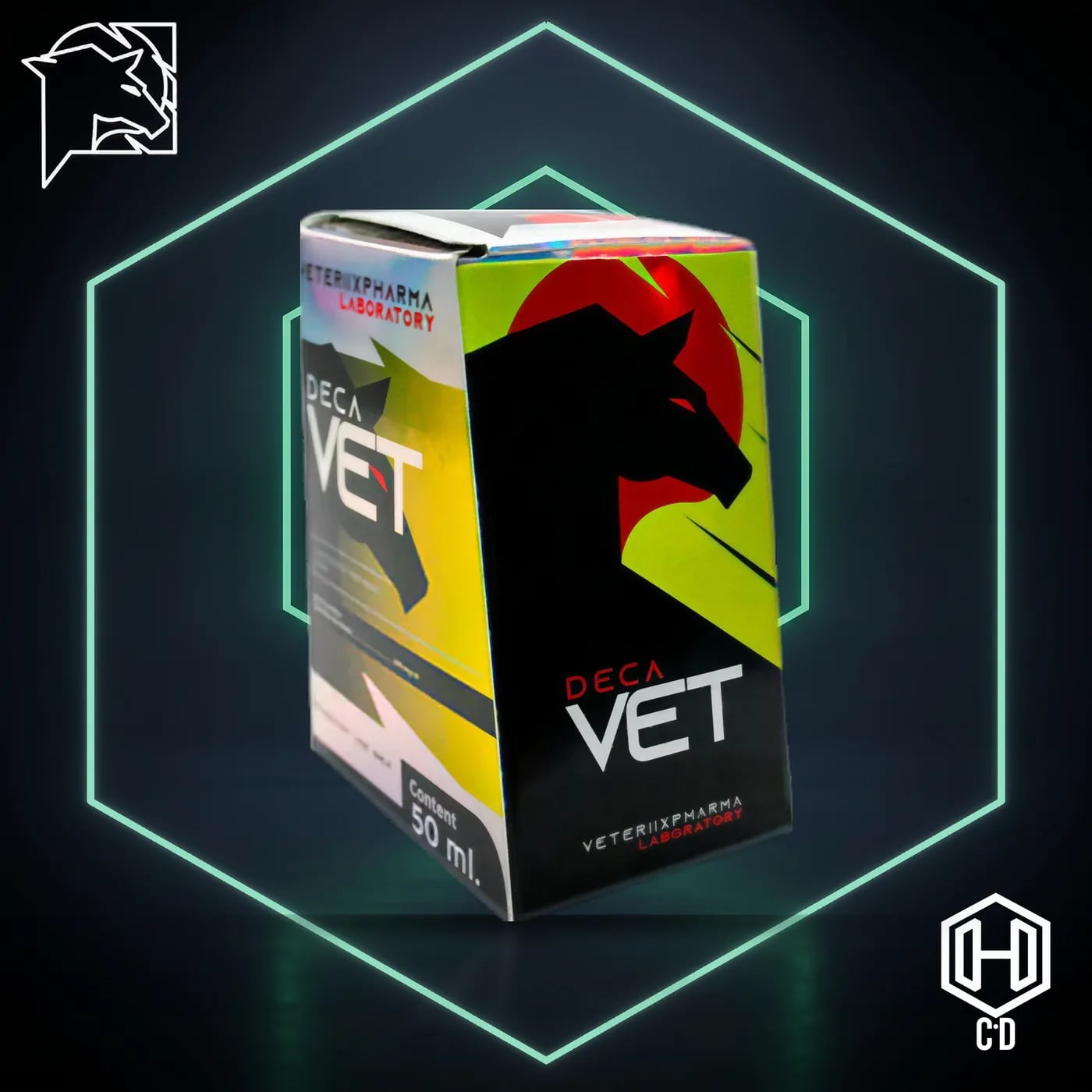 Decadurabolin Veterix Pharma — vista frontal