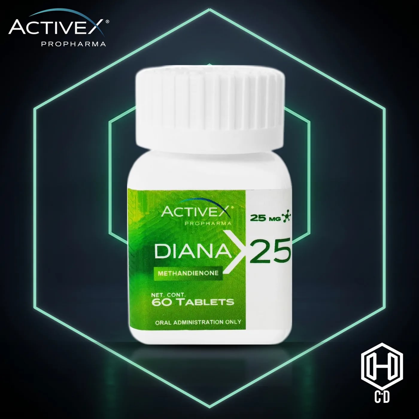 Dianabol Activex — vista frontal