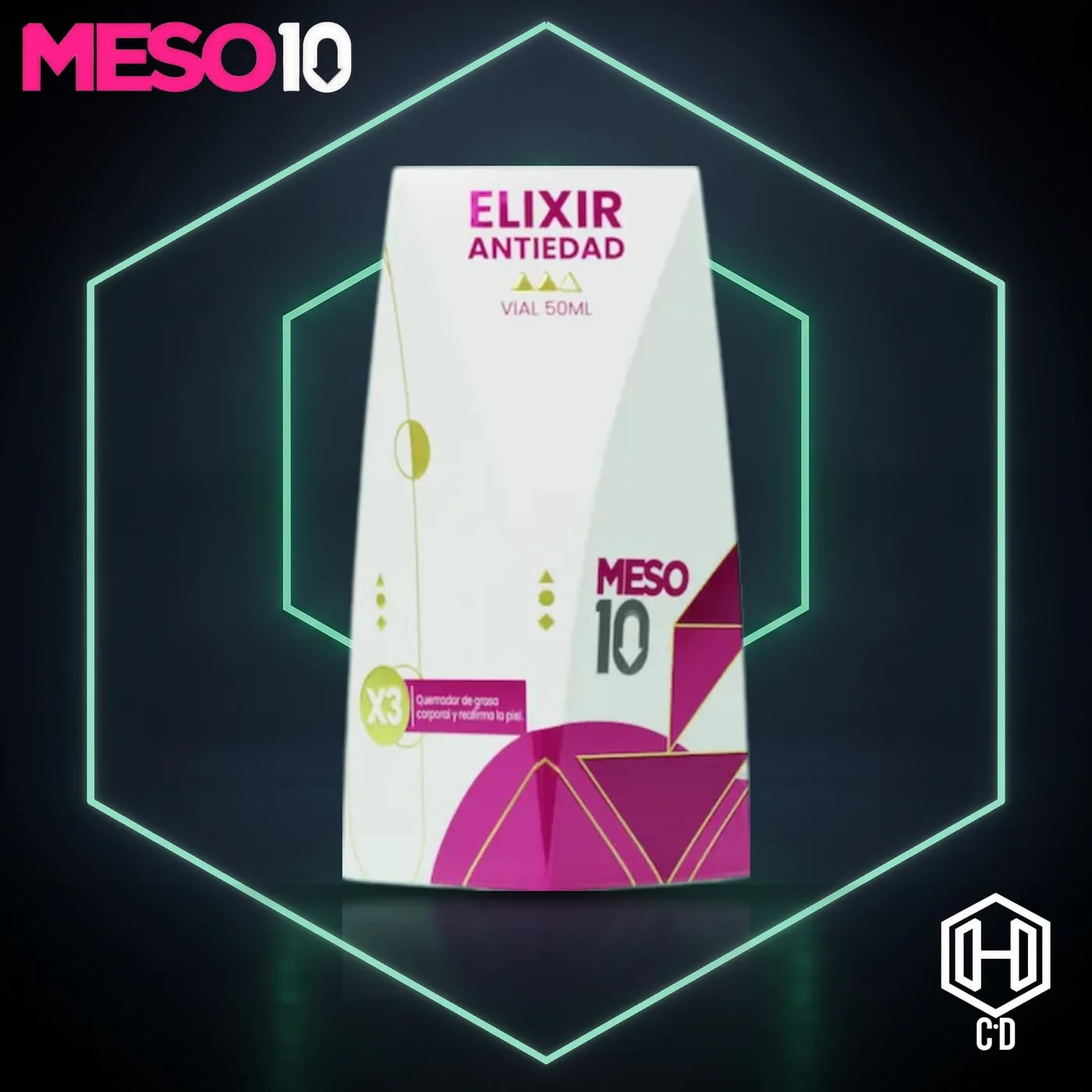 Elixir Antiedad Meso 10 — vista frontal