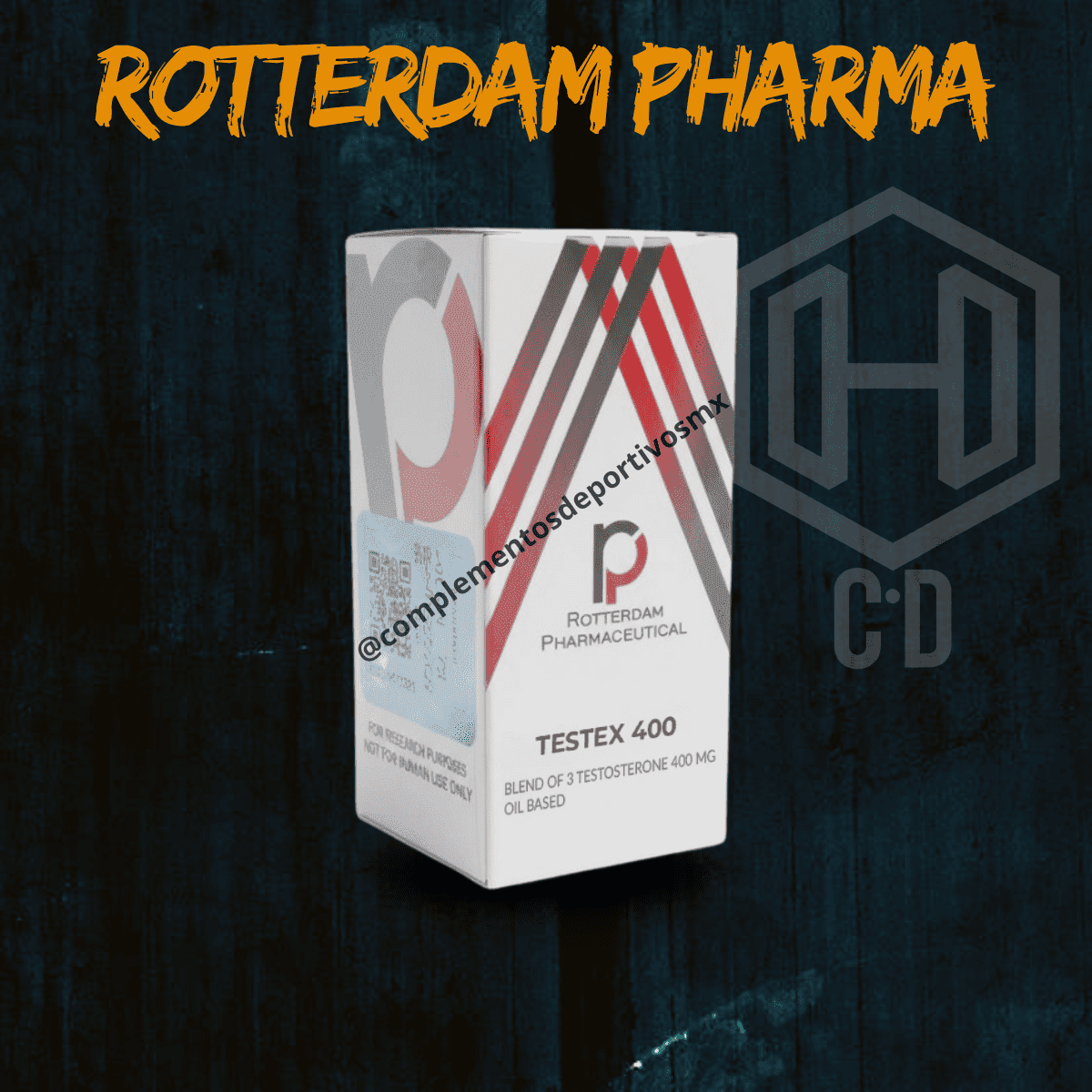 Testosterona 400 Mg Rotterdam Pharma — Rotterdam Pharma