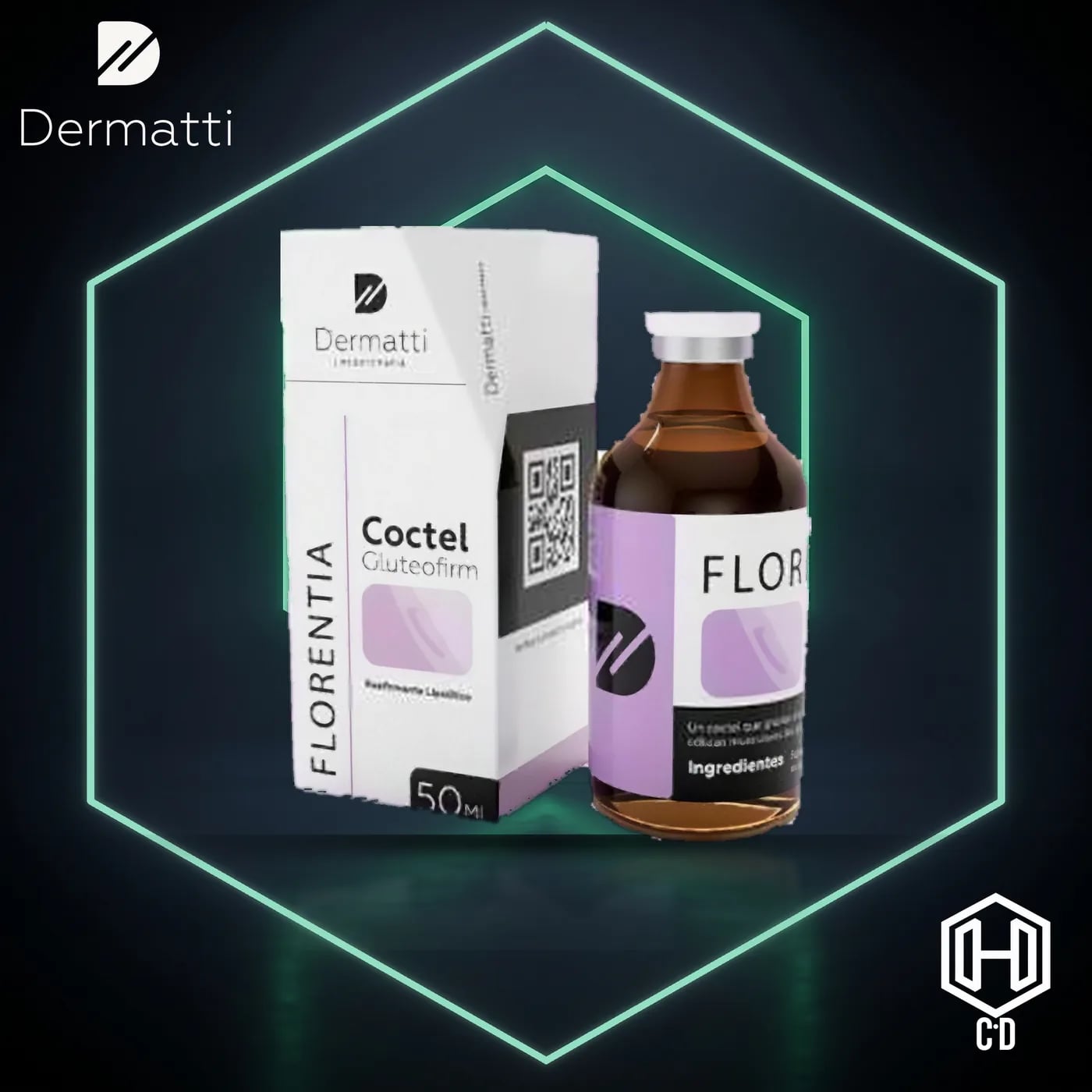 Florentia Coctel Gluteofirm Dermatti — vista frontal
