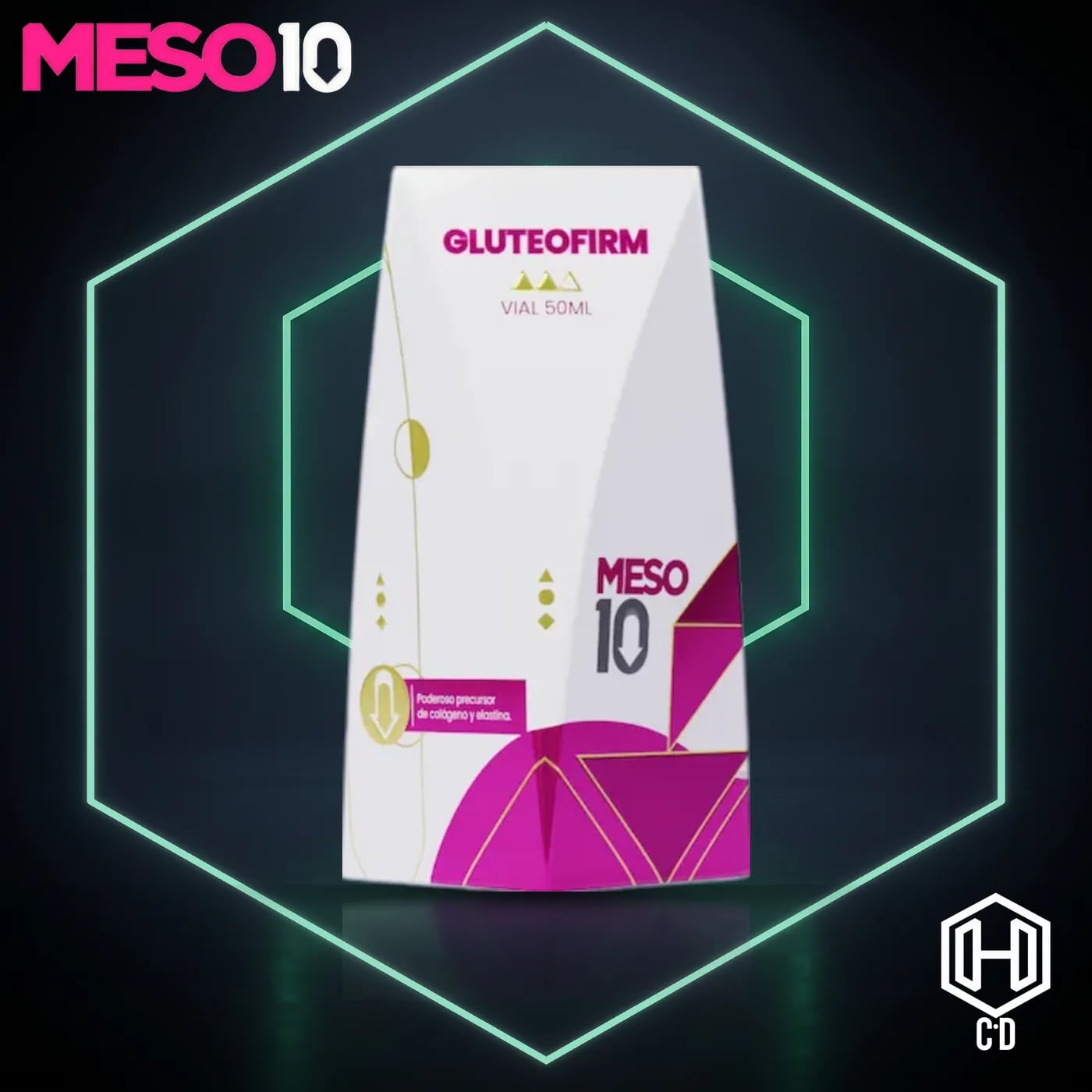 Gluteofirm Meso 10 — vista frontal