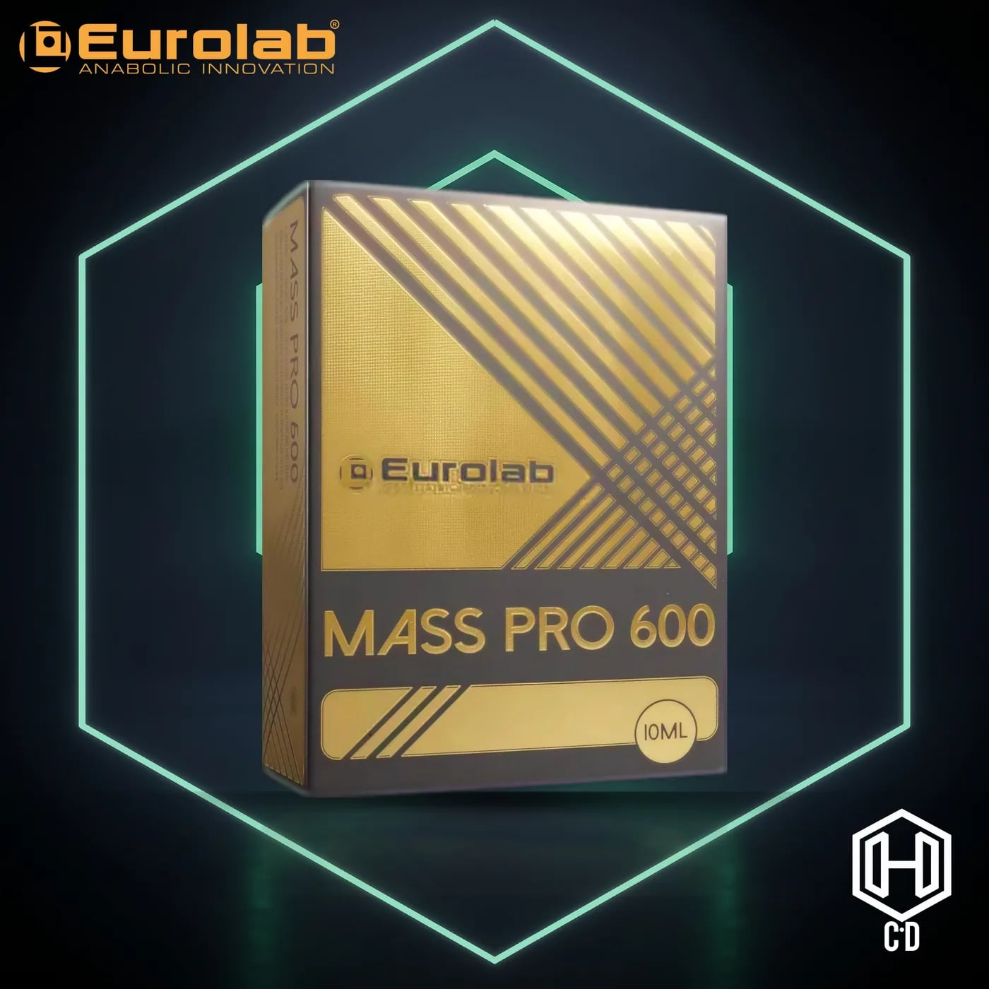 Mass Pro 600 Euro Labs — vista frontal