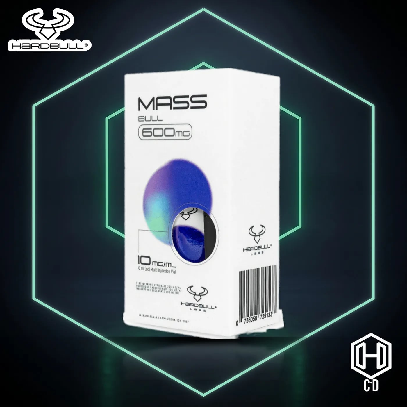 Massbull 600 Hard Bull HardBull — vista frontal