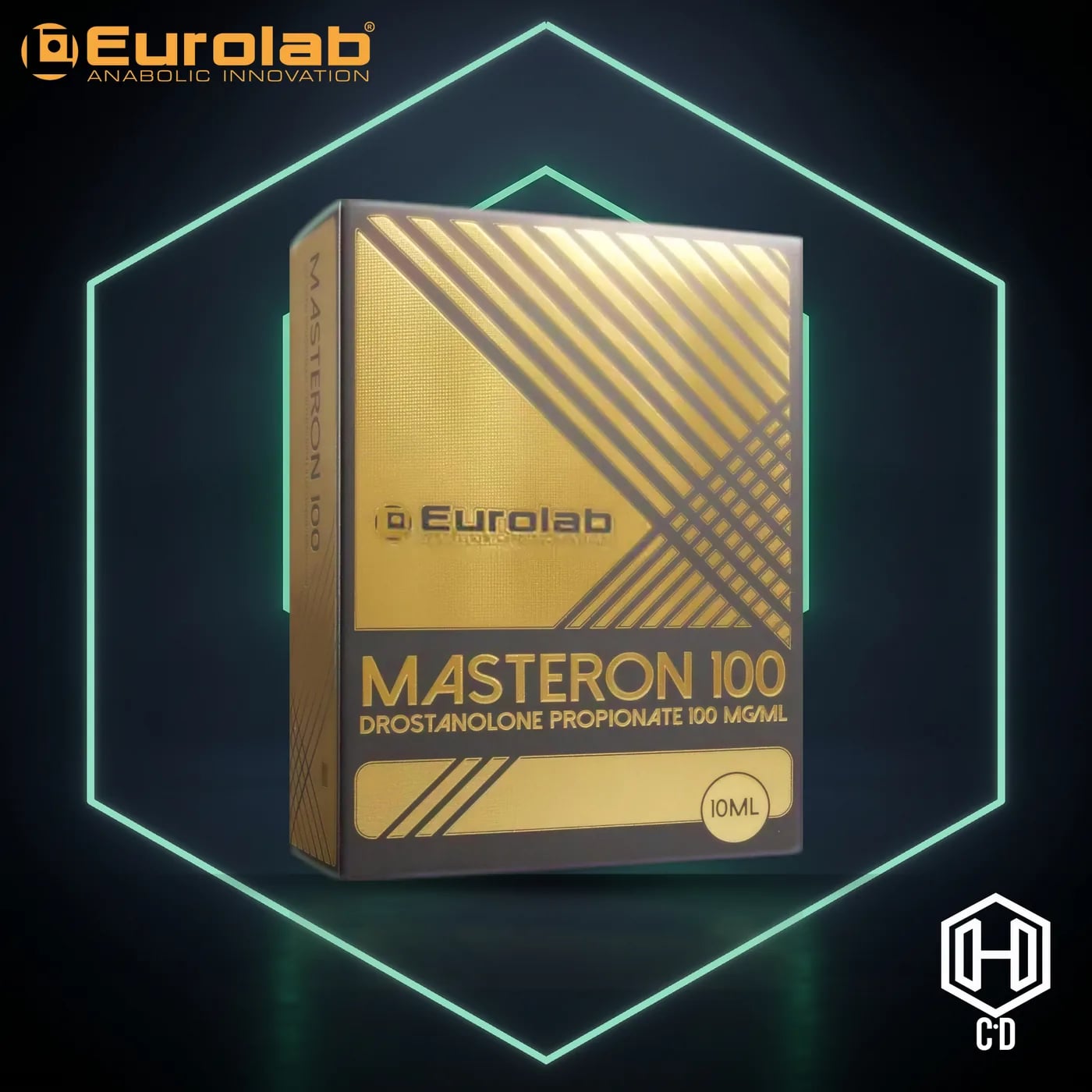 Masteron Euro Labs — vista frontal