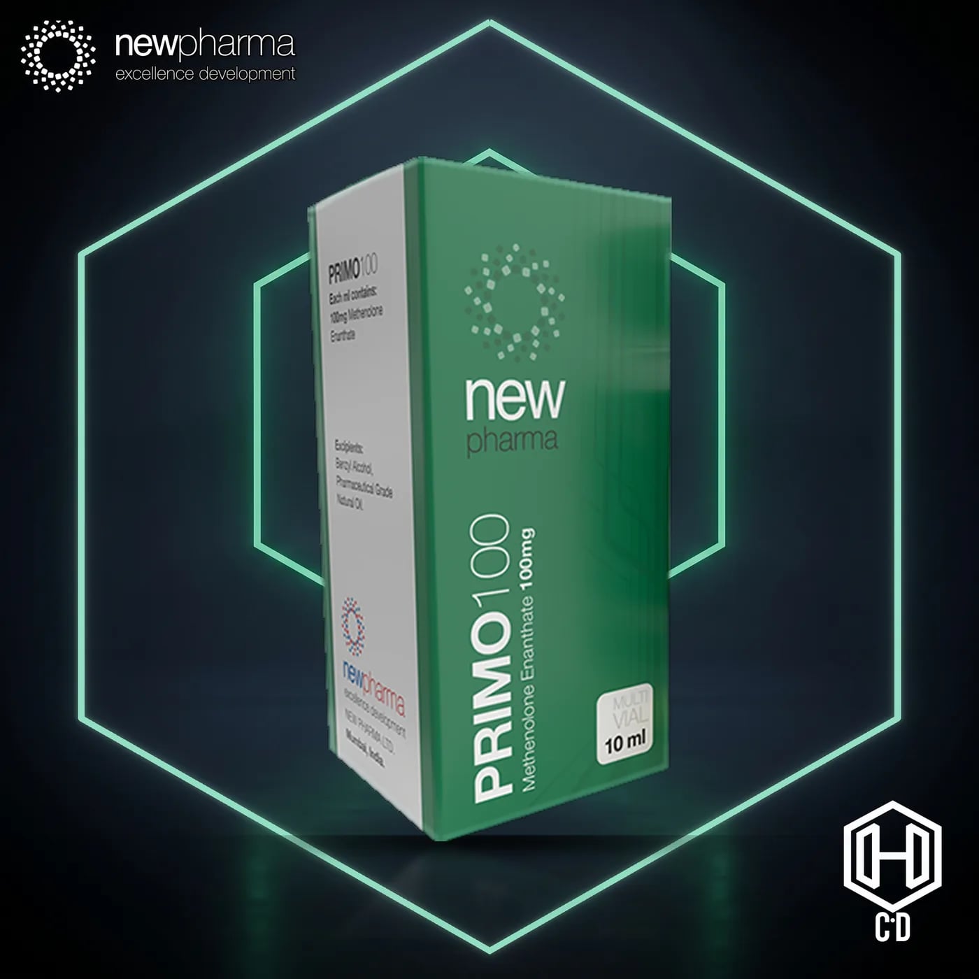 Primobolan New Pharma — vista frontal