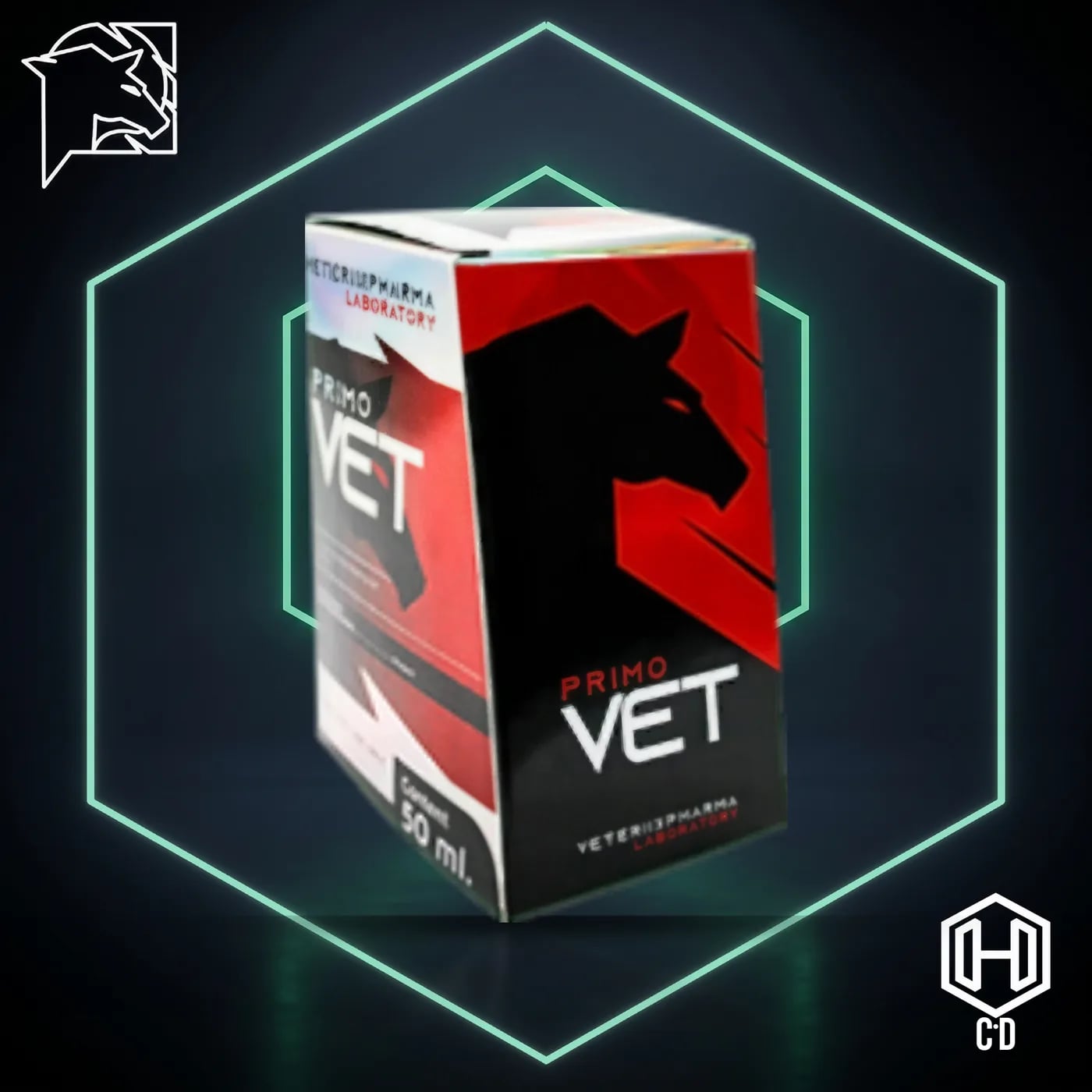 Primobolan Veterix Pharma — vista frontal