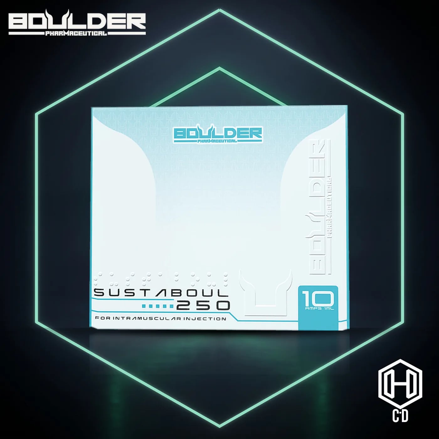 Sostenon Boulder Pharma — vista frontal