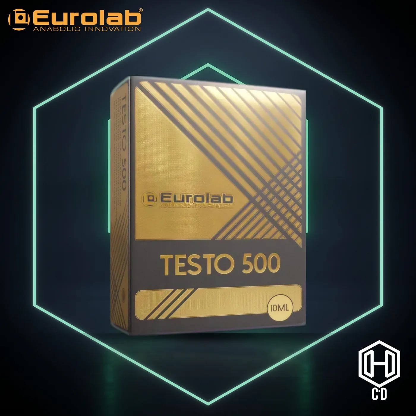 Testosterona 500 Mg Euro Labs — vista frontal
