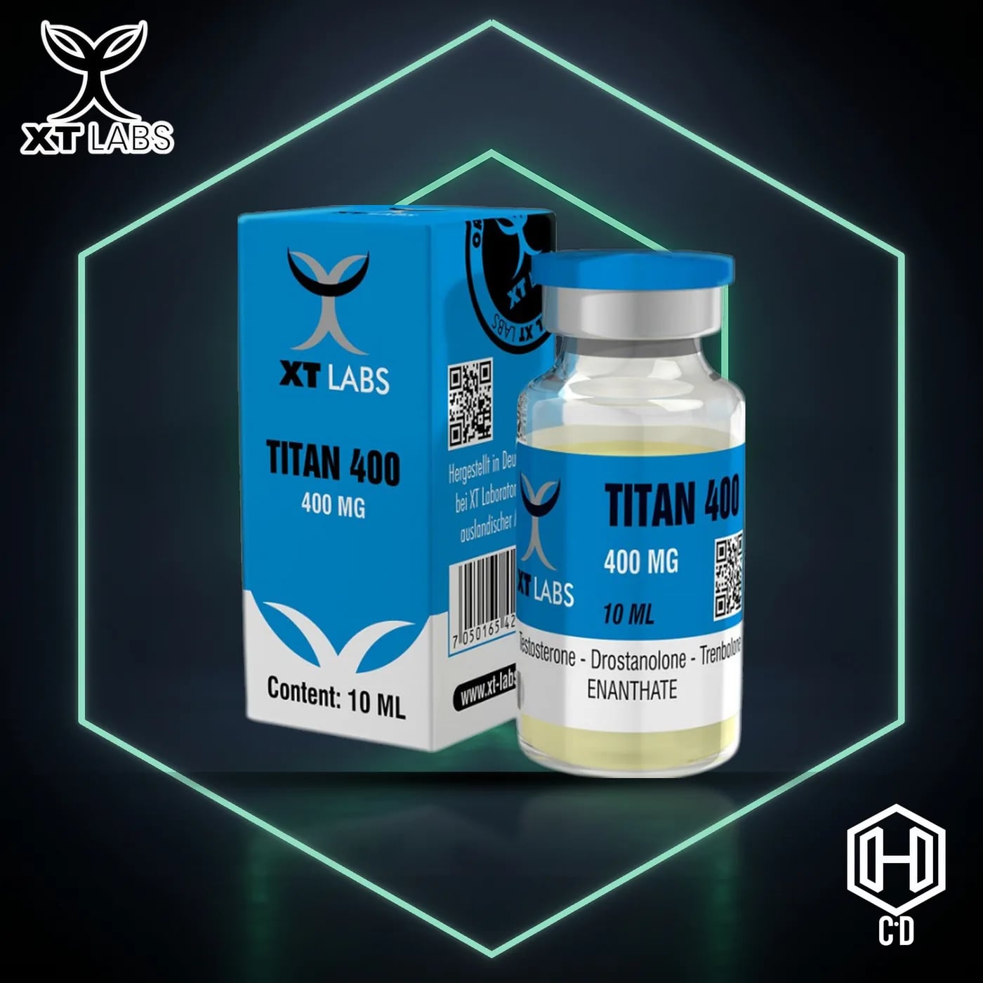 Titan 400 Mix XT Labs — vista frontal