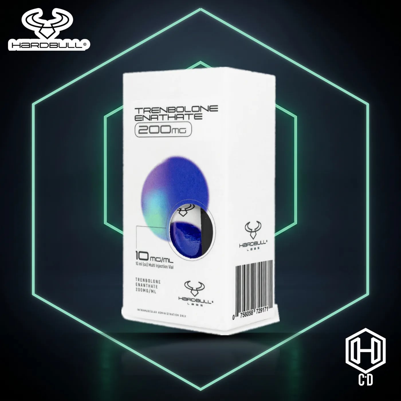 Trembolona Enantato Hard Bull HardBull — vista frontal