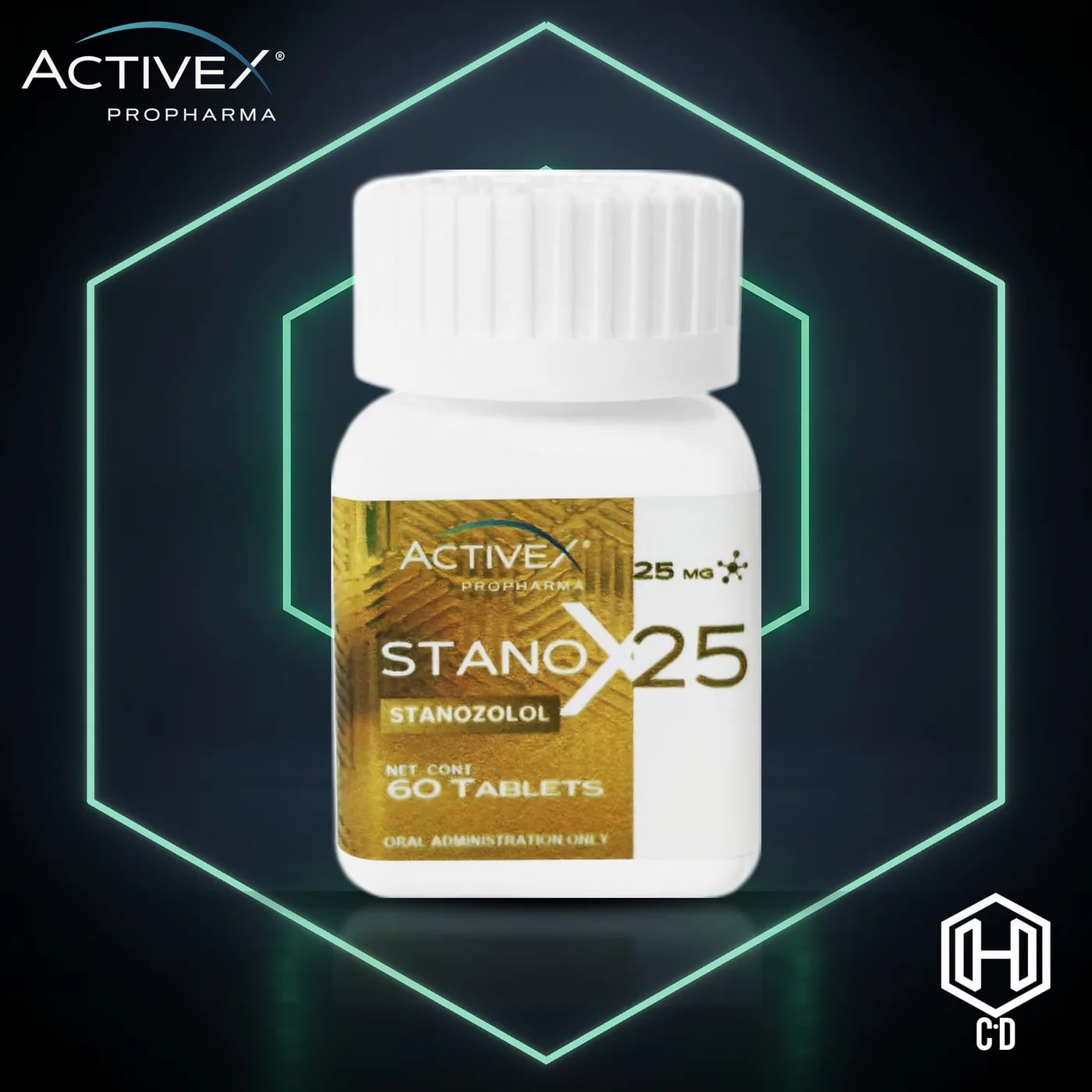 Winstrol Oral Activex — vista frontal
